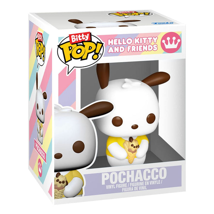 Funko Hello Kitty My Melody Pochacco Badtz Maru Bitty POP Series 2 Vinyl Figure 4 Pack