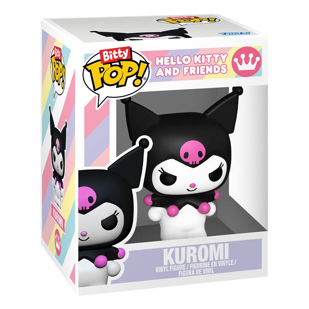 Funko Kuromi Hello Kitty My Melody Bitty POP Series 3 Vinyl Figure 4 Pack