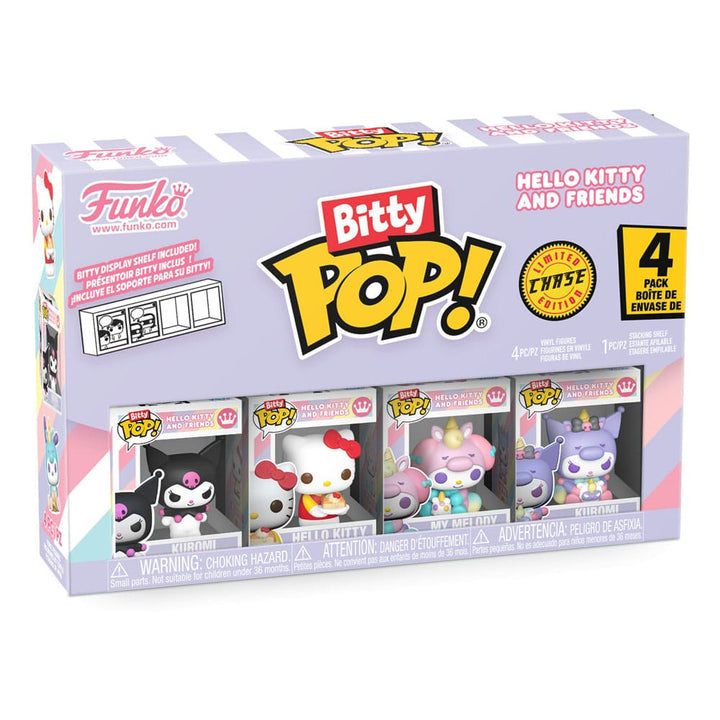 Funko Kuromi Hello Kitty My Melody Bitty POP Series 3 Vinyl Figure 4 Pack