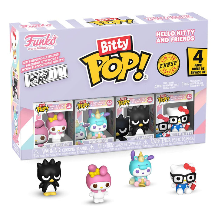Funko Hello Kitty and Friends Bitty POP Series 4 Vinyl Figure 4 Pack