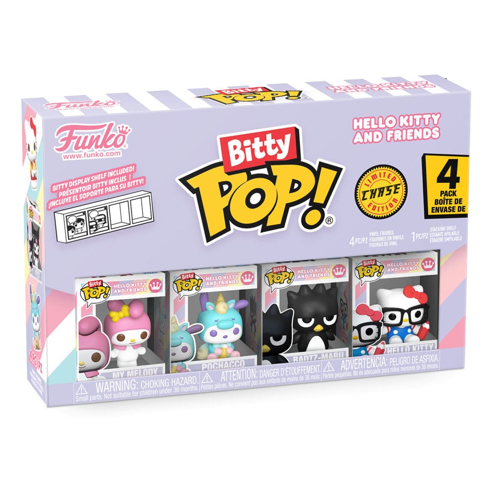 Funko Hello Kitty and Friends Bitty POP Series 4 Vinyl Figure 4 Pack
