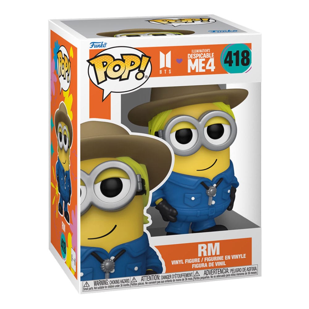 Minions x BTS Full Band (7) Funko POP! Vinyl Figures