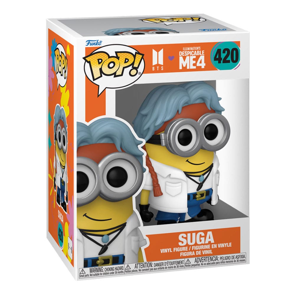 Minions x BTS Full Band (7) Funko POP! Vinyl Figures