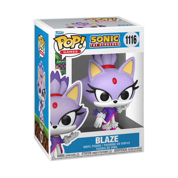 Blaze the Cat Sonic the Hedgehog Games Funko POP! Vinyl Figure