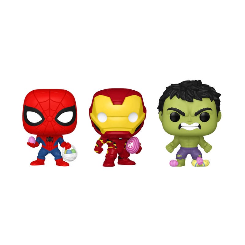 Spider Man Iron Man Hulk Marvel Funko Pocket POP! Vinyl Figure