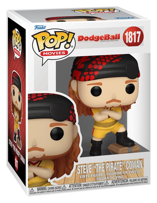 Steve the Pirate Dodgeball Funko Pop! Vinyl Figure alternate view 2