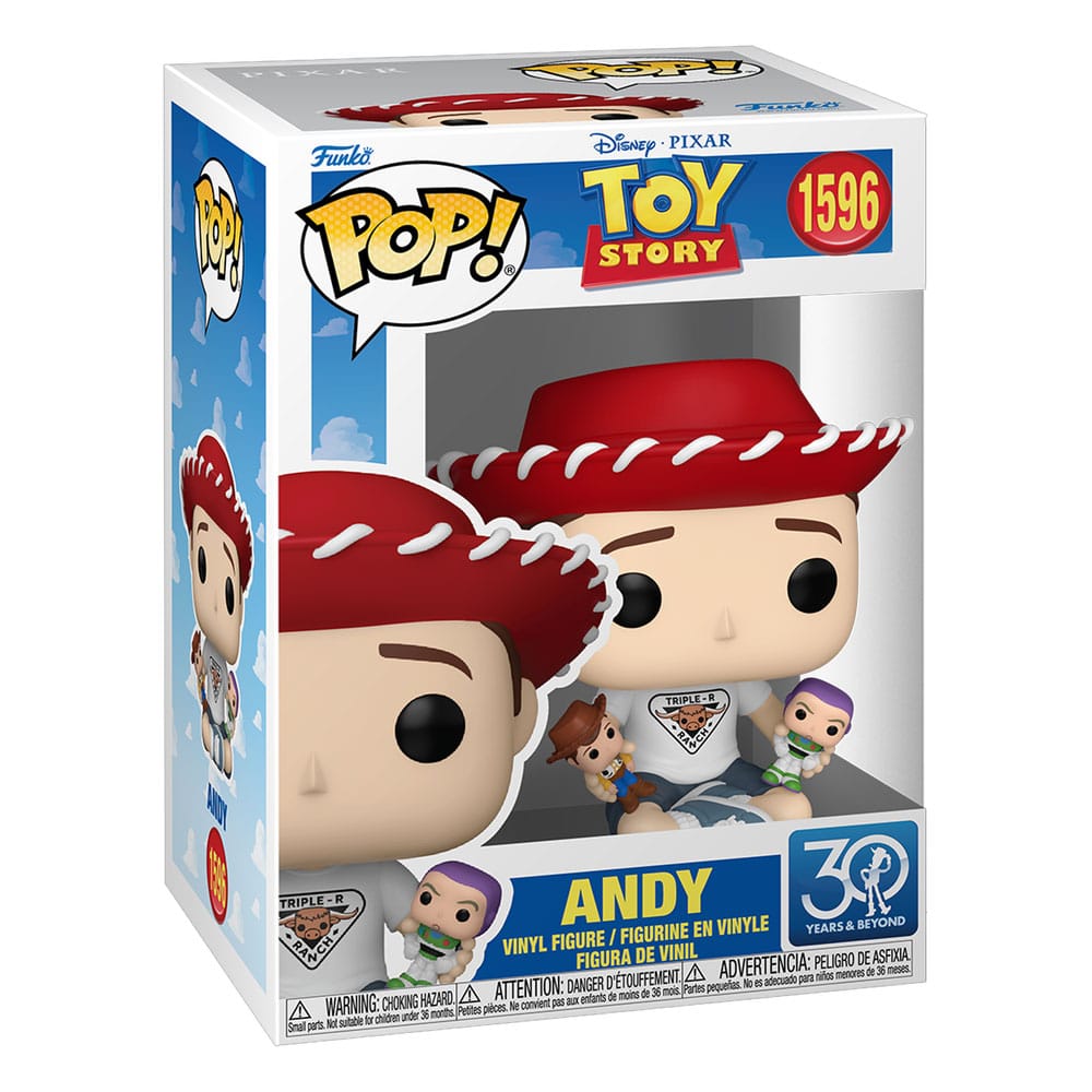 Andy Disney Toy Story Funko POP! Vinyl Figure (30th Anniversary)