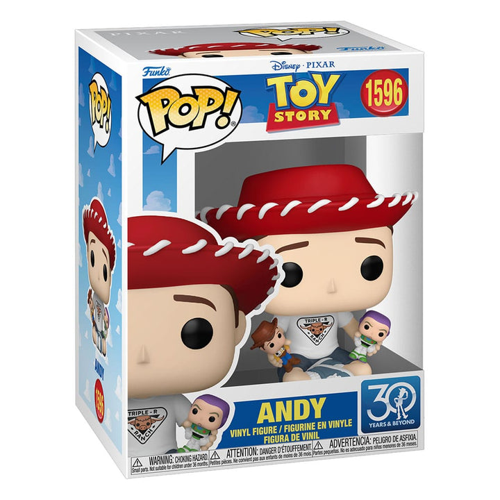 Andy Disney Toy Story Funko POP! Vinyl Figure (30th Anniversary)