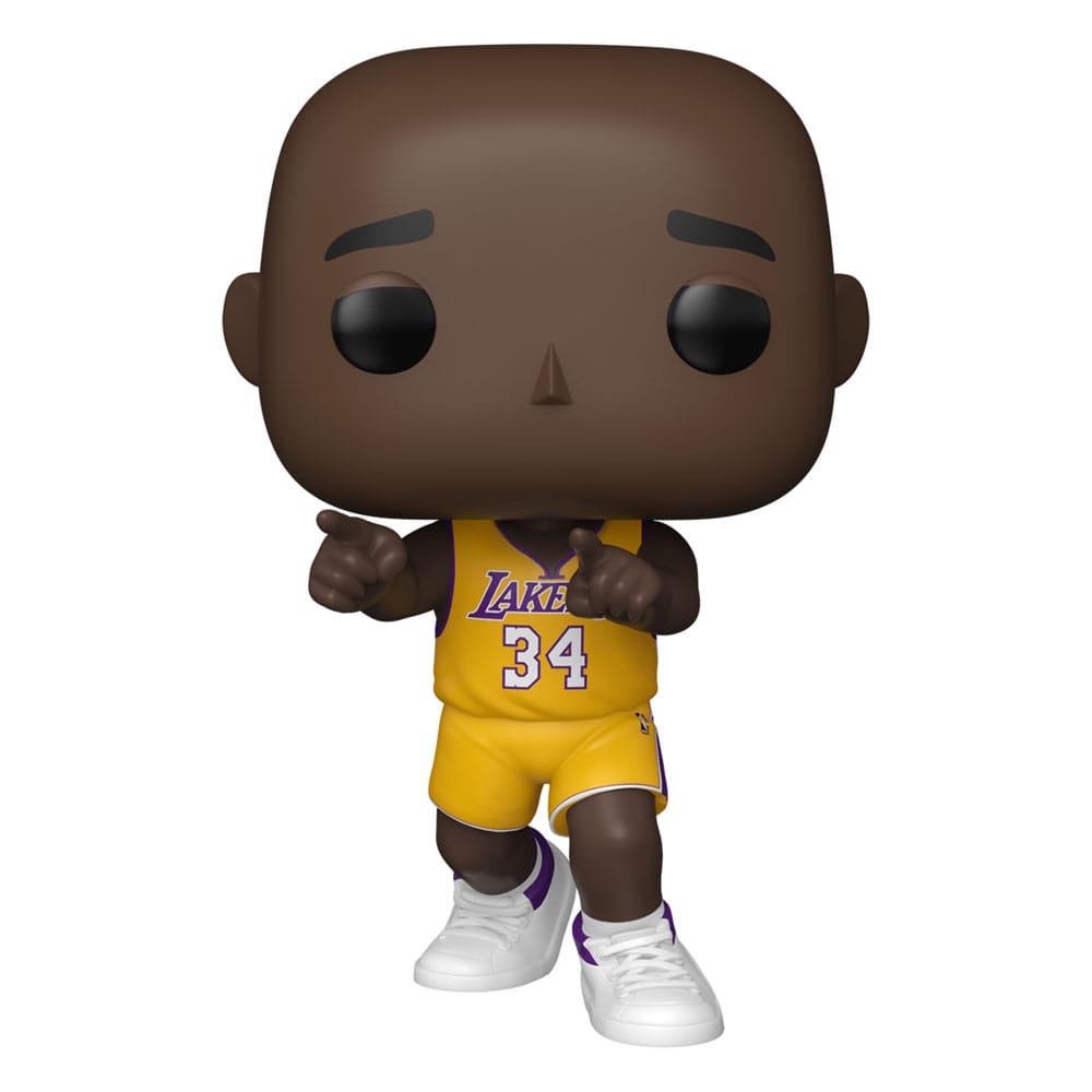 NBA Legends Shaquille O'Neal POP Sports Vinyl Figure Lakers 2000 WCF Celebration 9 cm