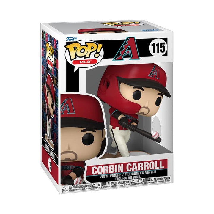 MLB Corbin Carroll Diamondbacks POP Vinyl Figure 9 cm