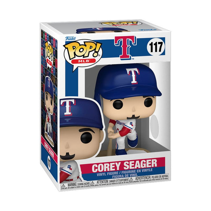 MLB Corey Seager Rangers POP Vinyl Figure 9 cm