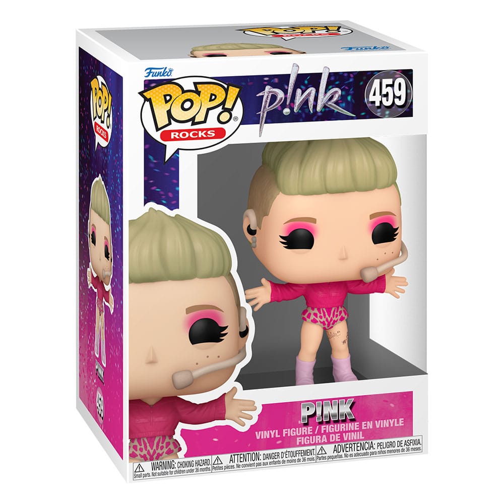 Pink Trustfall Tour POP Rocks Vinyl Figure