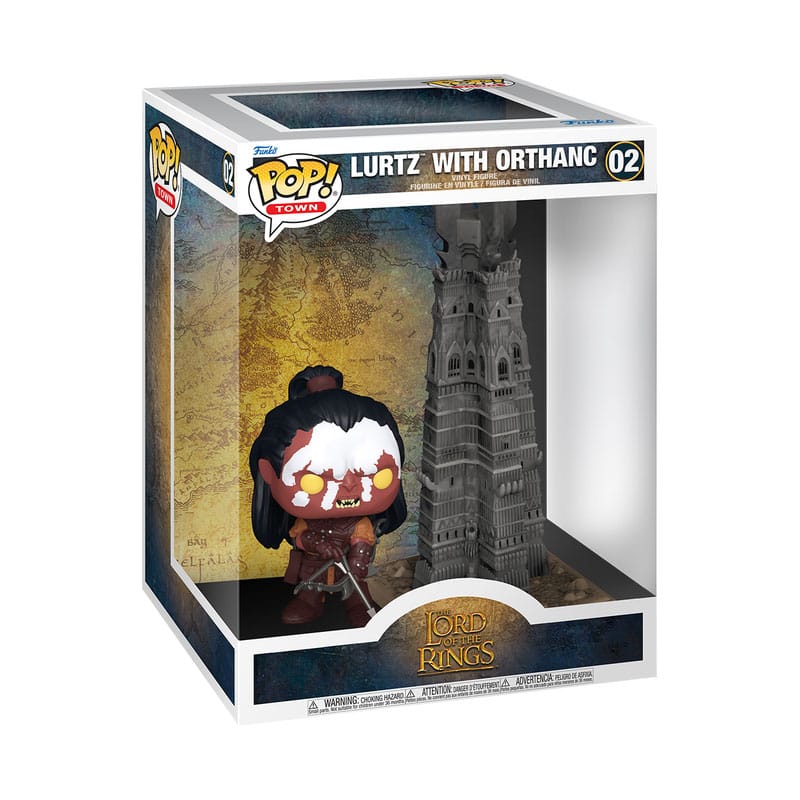 Lurtz with Tower Lord of the Rings Funko POP! Movies Vinyl Figure