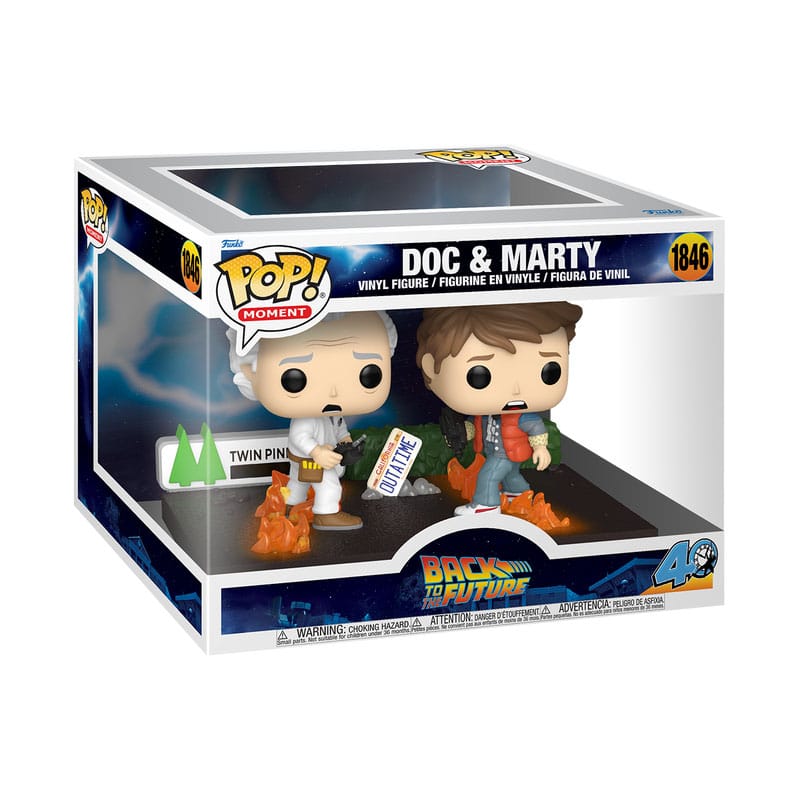 Doc and Marty Back to the Future Funko POP! Vinyl Figure