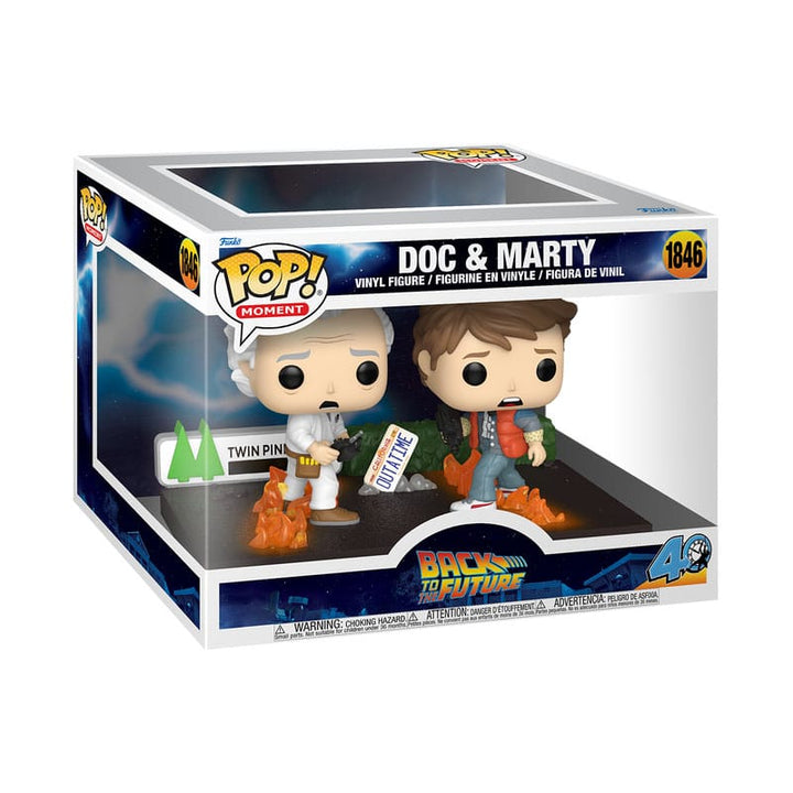 Doc and Marty Back to the Future Funko POP! Vinyl Figure