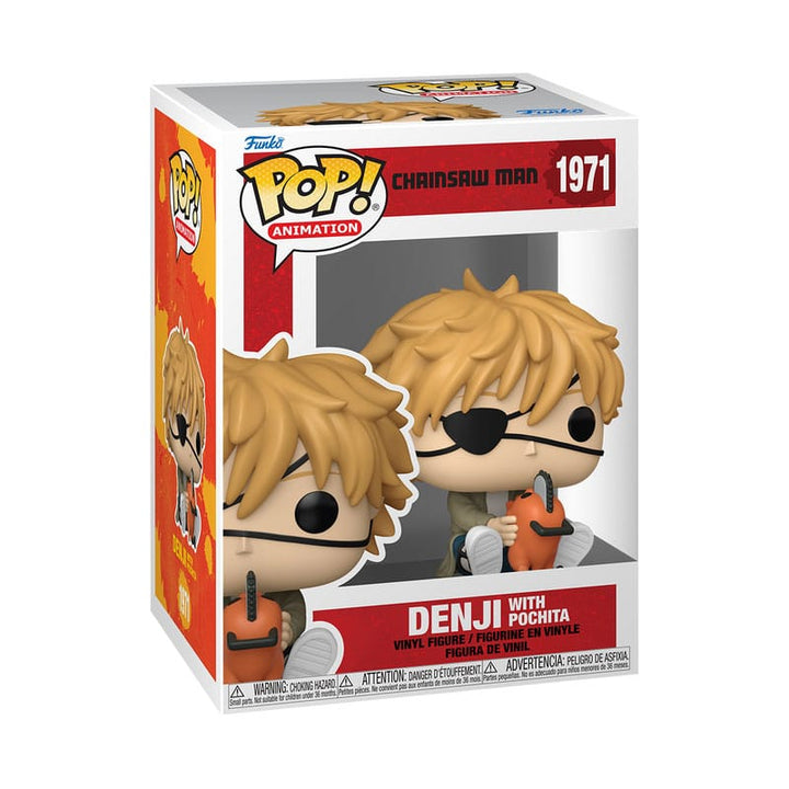 Denji & Pochita Chainsaw Man Games Funko POP! Vinyl Figure