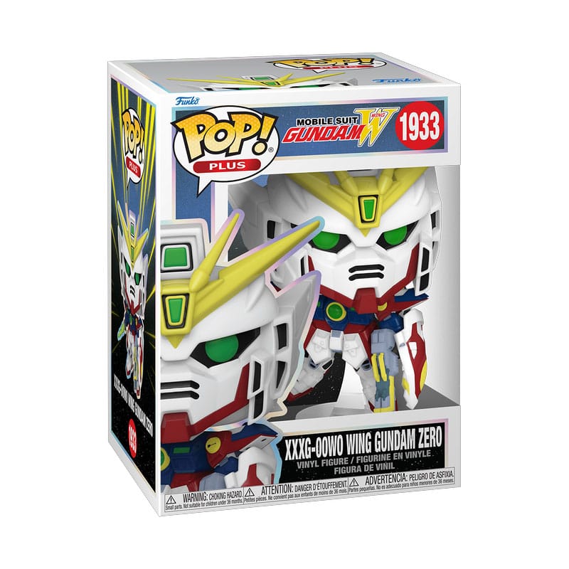 Gundam Wing Wing Gundam Zero POP Plus Animation Vinyl Figure 9 cm
