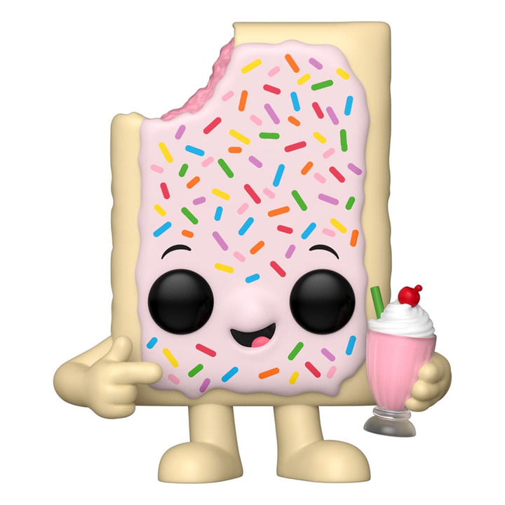 Pop Tarts Mascot Strawberry Milkshake POP Ad Icons Vinyl Figure 9cm