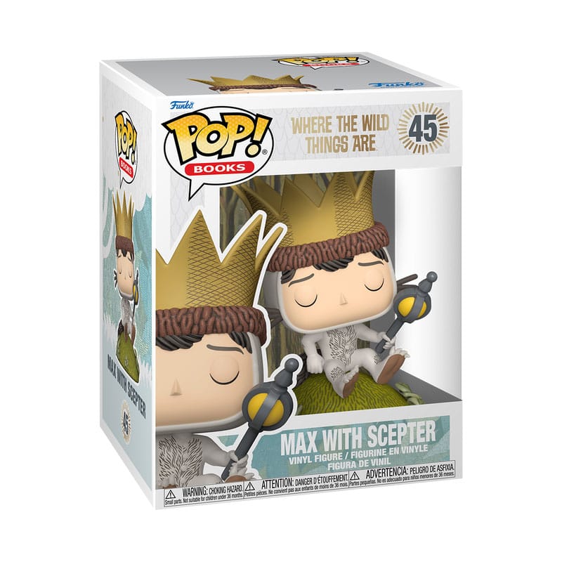 Max with Scepter Where the Wild Things Are Funko POP! Vinyl Figure