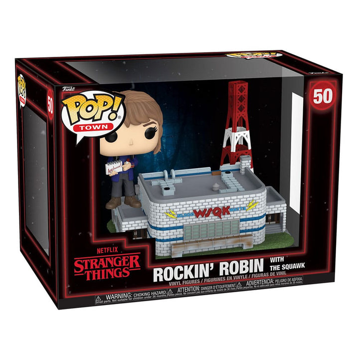Rockin' Robin with The Squawk Stranger Things Funko POP! Town Vinyl Figure
