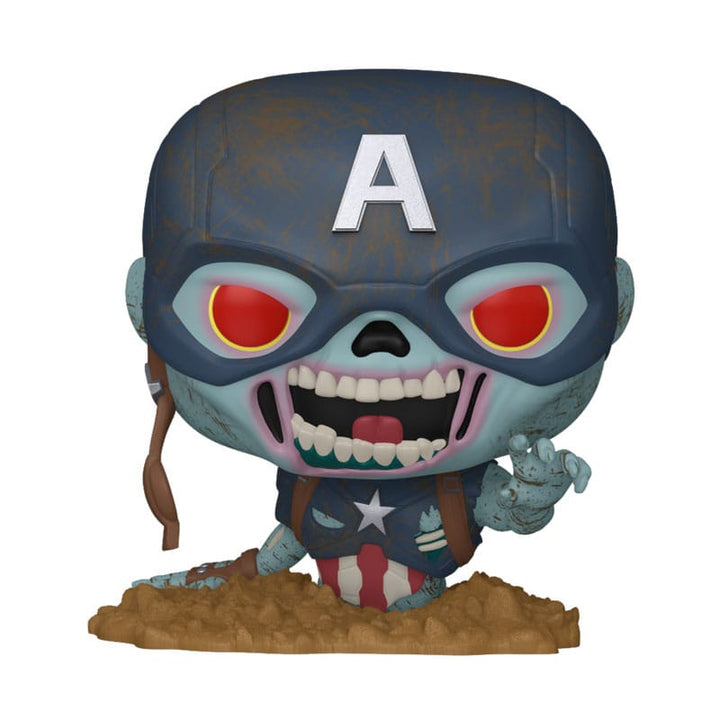 Zombie Captain America Marvel Zombies Funko POP! Vinyl Figure