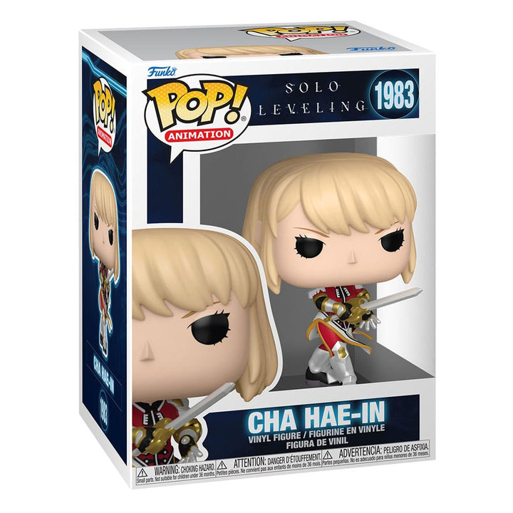 Funko Cha Hae In Solo Leveling POP Animation Vinyl Figure 9 cm