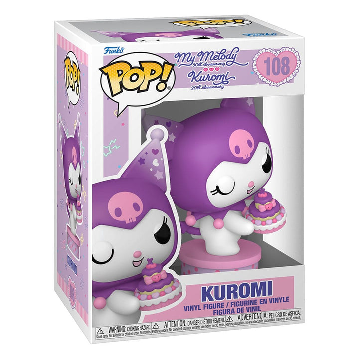 Kuromi with Cake Hello Kitty and Friends Funko POP! Vinyl Figure (20th Anniversary)
