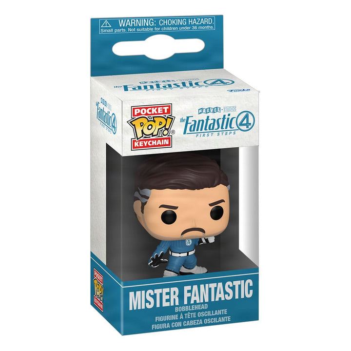 Fantastic Four Mister Fantastic First Steps Keychains Funko POP Vinyl Figure