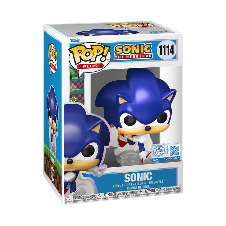 Sonic(PRL) Sonic The Hedgehog Funko POP! Plus Movies Vinyl Figure