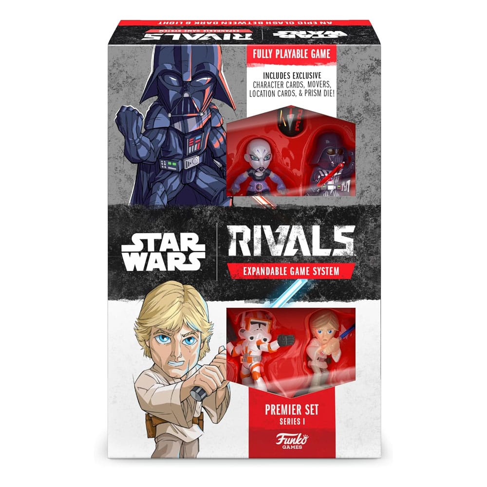 Darth Vader vs Luke Skywalker Star Wars Rivals Funko Premier Set Series 1 Card Game (English Version)