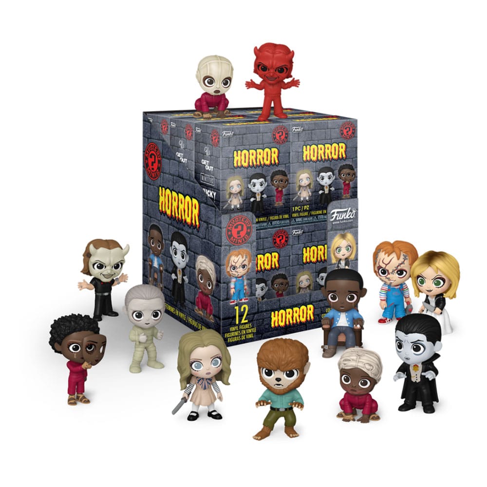NBCU Horror Mini Figures Display Vinyl Figure Set