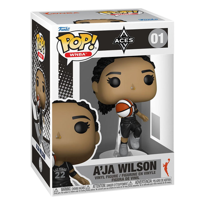 WNBA Aja Wilson Las Vegas Aces POP Vinyl Figure