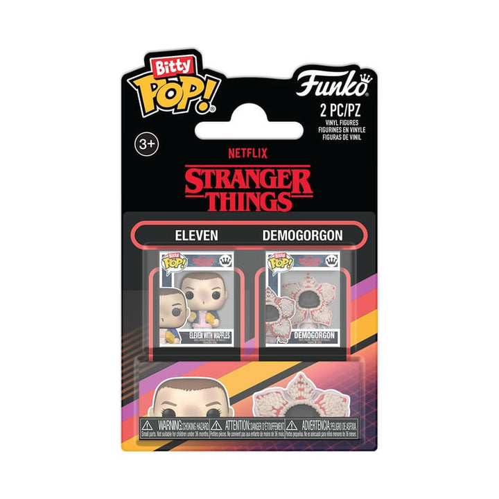 Eleven & Demogorgon Stranger Things Bitty Funko POP! Vinyl Figure 2-Pack