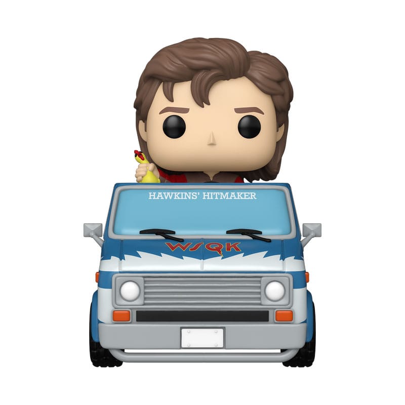 Steve With Squawk Van Stranger Things POP! Rides Deluxe Vinyl