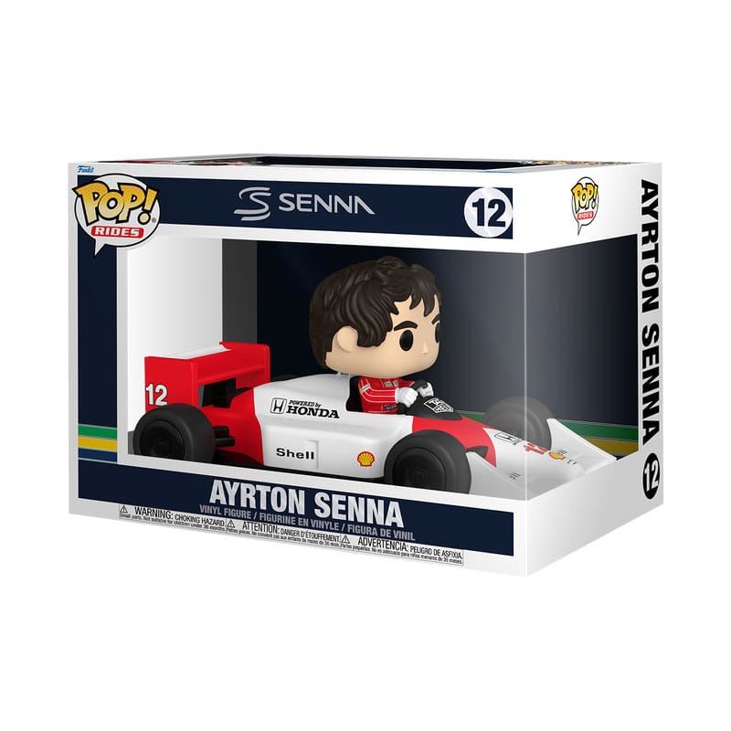 Ayrton Senna McLaren Formula 1 Funko POP! Deluxe Vinyl Figure