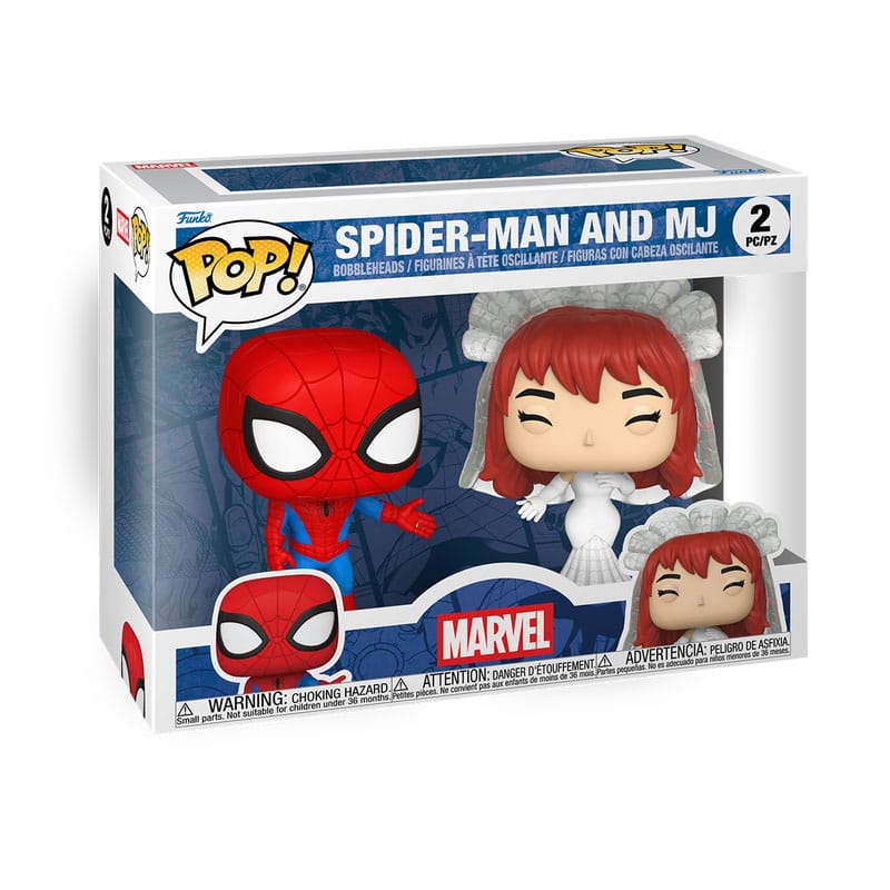 Spider-Man and MJ 2-Pack Marvel Funko POP! Vinyl Figure