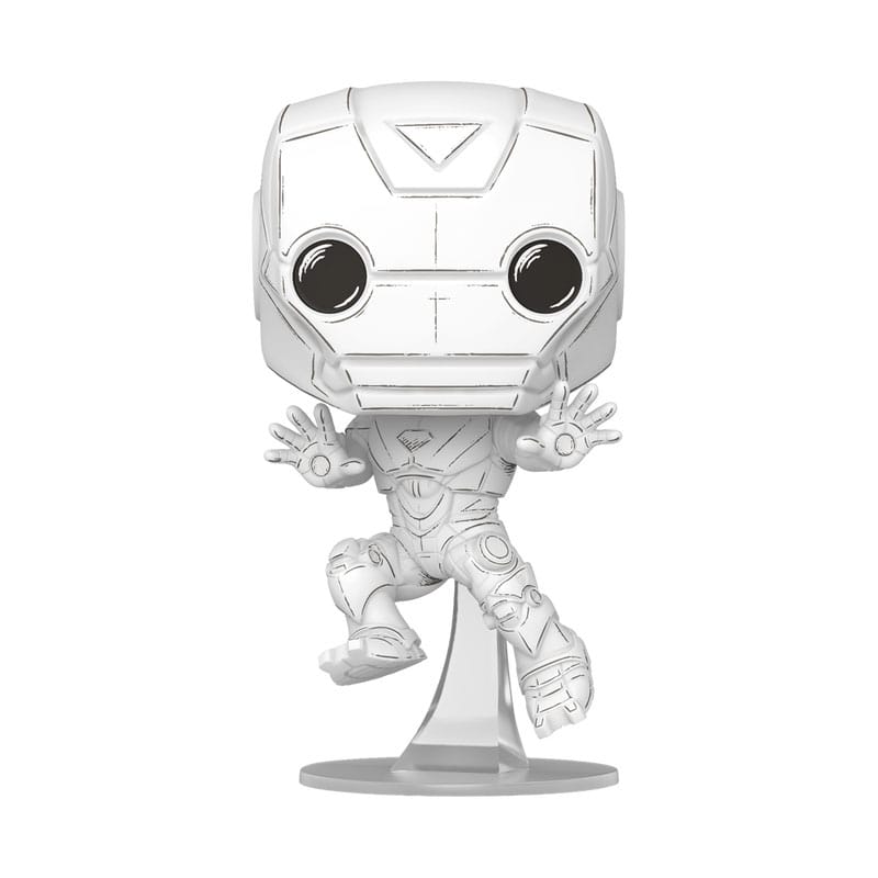 Iron Man Sketched Marvel POP! Vinyl Figure