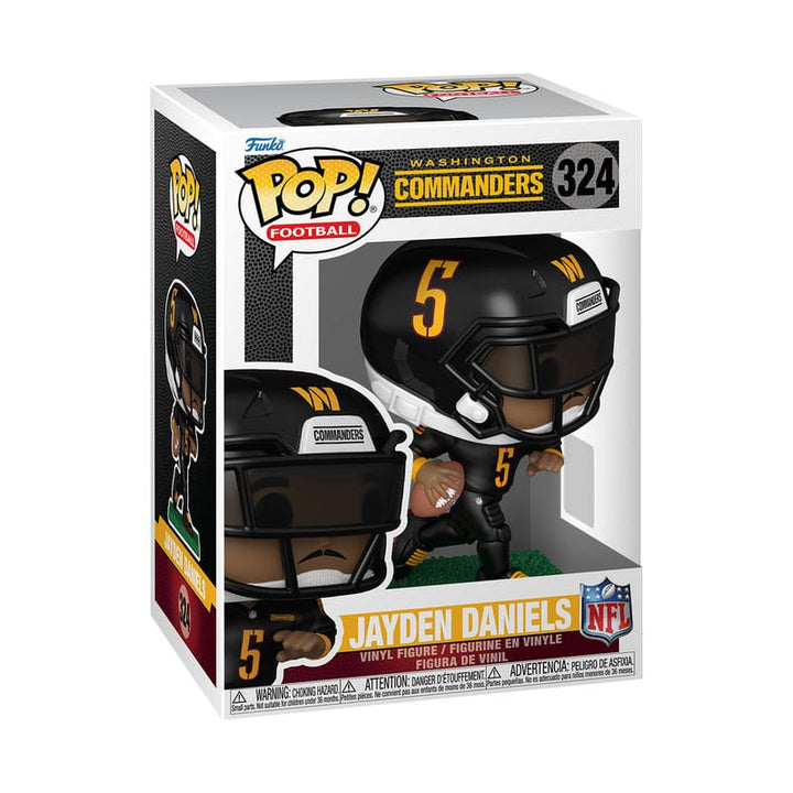 Jayden Daniels Commanders NFL Legends Funko POP! Vinyl Figure