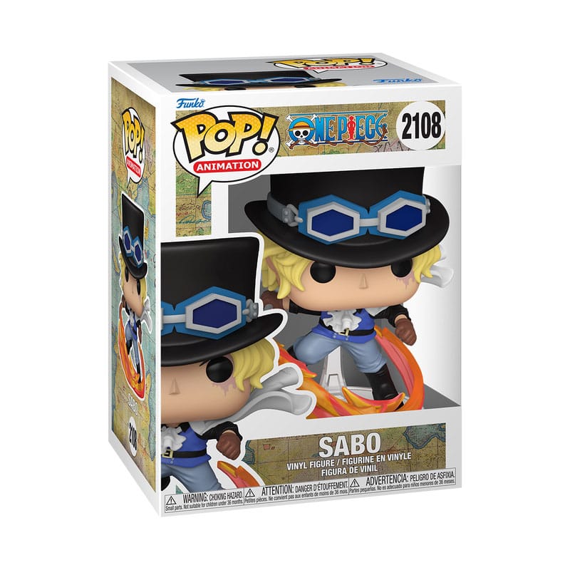 Sabo Attacking with Pipe One Piece Funko POP! Vinyl Figure