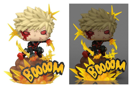 Bakugo (Glow) My Hero Academia Funko Pop! Deluxe Vinyl Figure with Chase Chance