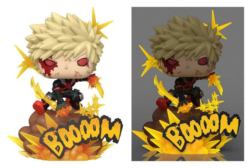 Bakugo (Glow) My Hero Academia Funko Pop! Deluxe Vinyl Figure with Chase Chance