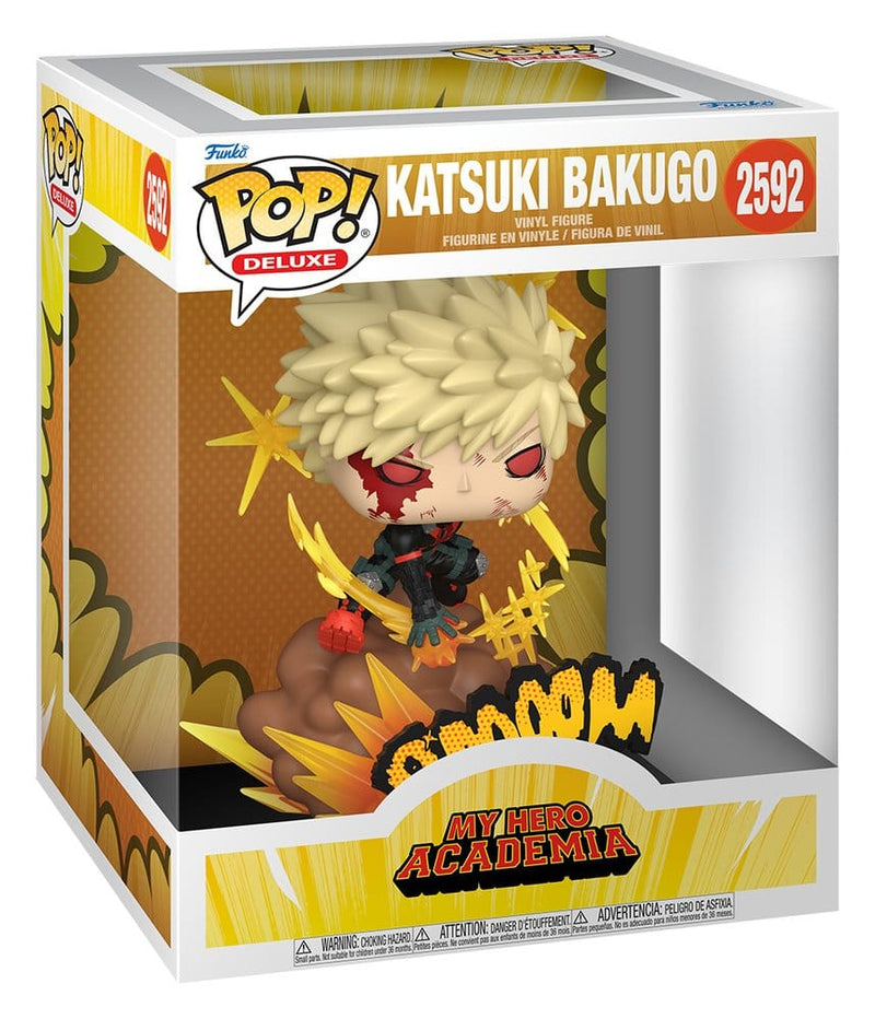Bakugo (Glow) My Hero Academia Funko Pop! Deluxe Vinyl Figure with Chase Chance
