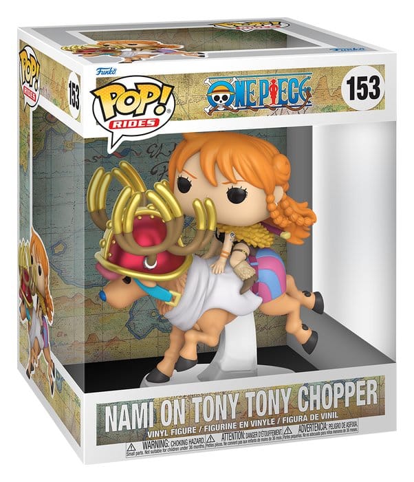 Nami and Chopper Elbaph Arc One Piece Funko Pop! Rides Deluxe Vinyl Figure