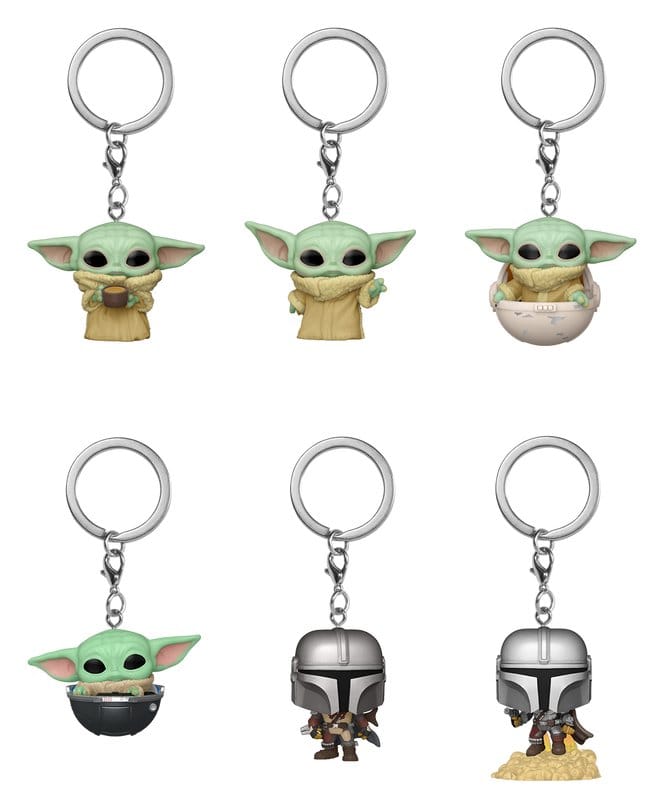 The Mandalorian Star Wars Funko Pop! Mystery Keychain, Styles Vary alternate view 2
