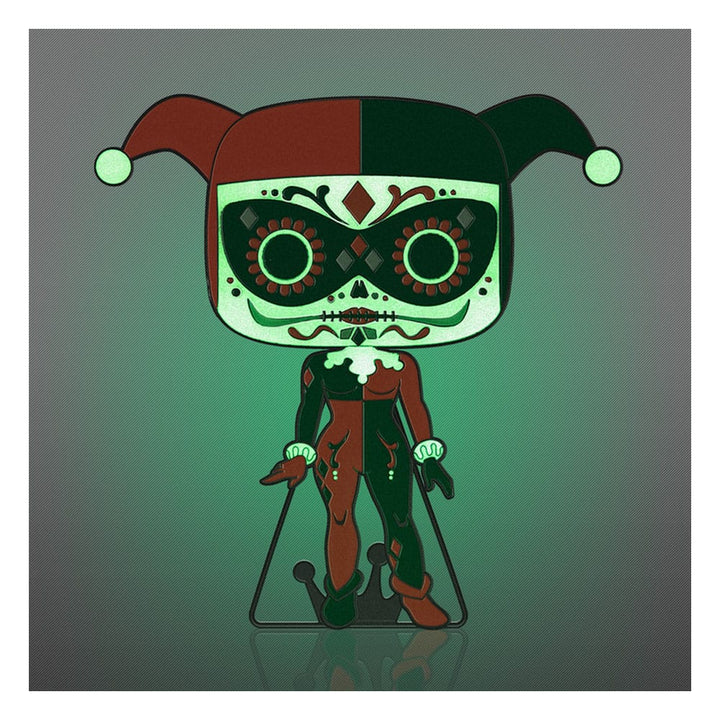 Harley Quinn (Glow in the Dark) DC Comics DOTD Funko POP! Enamel Pin