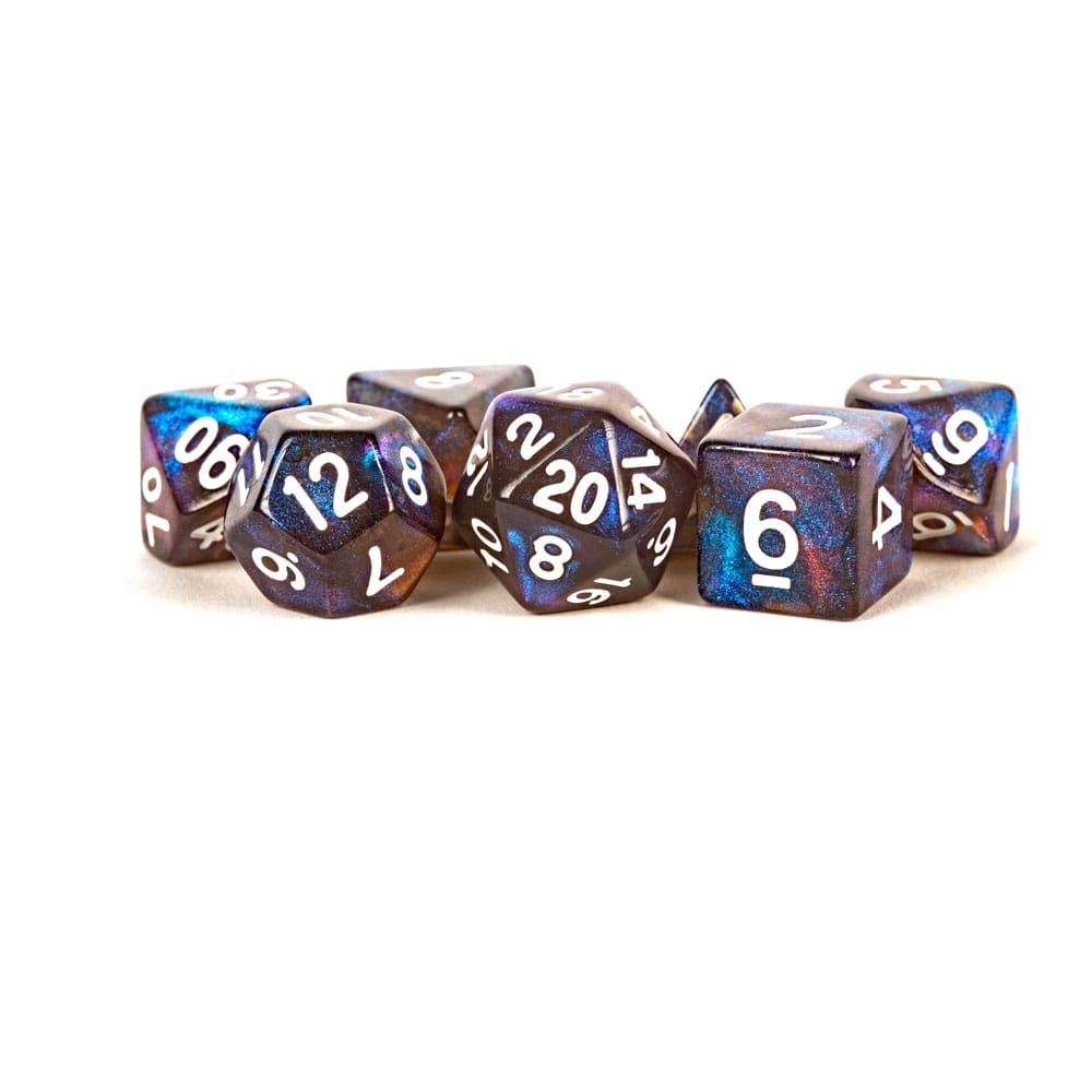 FanRoll Stardust Galaxy Dice Set 7 Pieces
