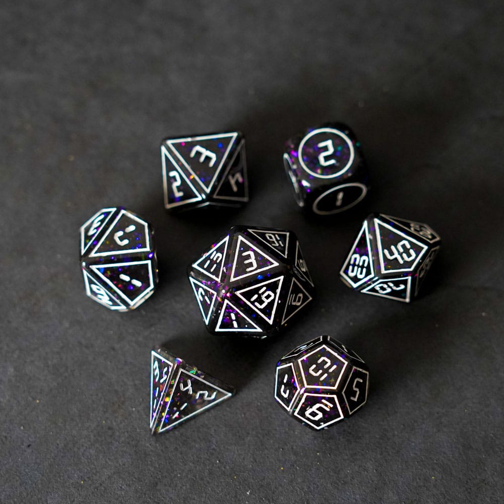 FanRoll Framed Void Dice Set 7 Pieces