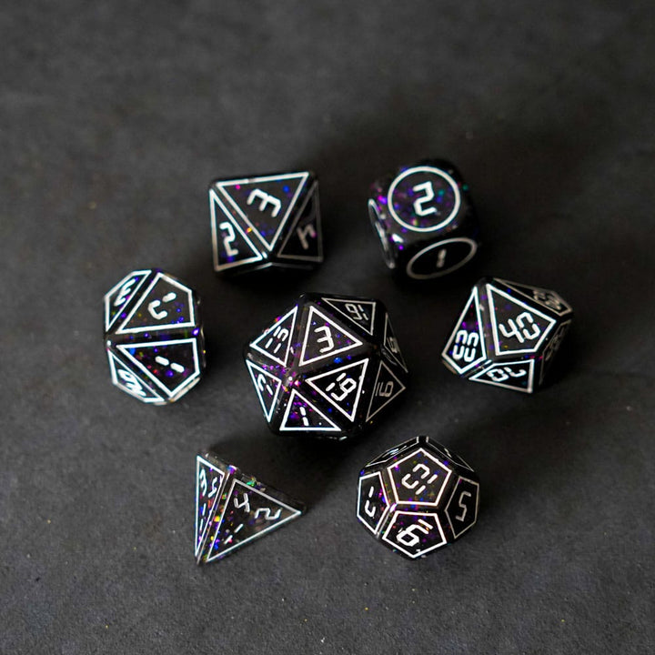 FanRoll Framed Void Dice Set 7 Pieces