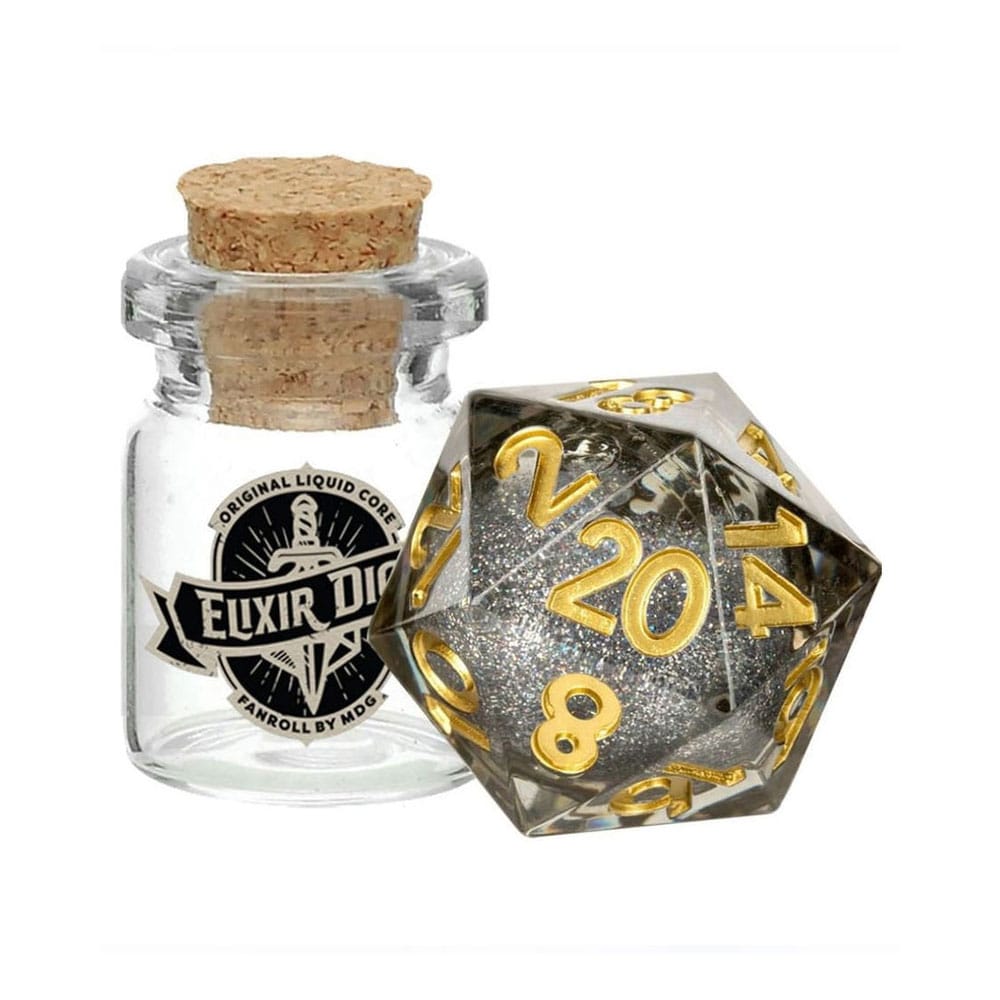 FanRoll Vanishing Oil d20 Elixir Liquid Core Dice