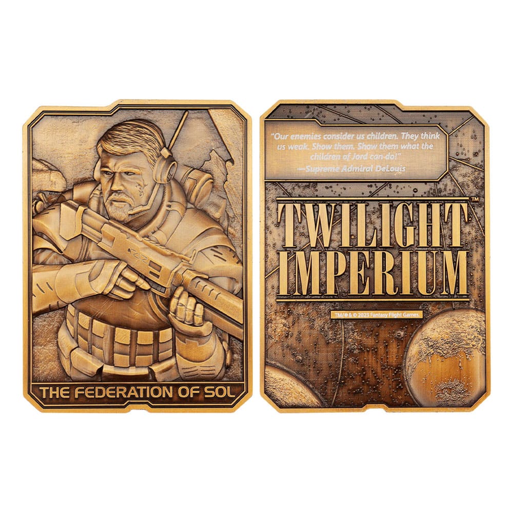 Twilight Imperium The Federation of Sol Limited Edition Ingot